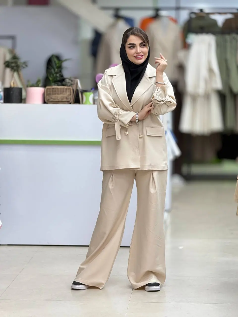 کت و شلوار کجرا استین عروسکی